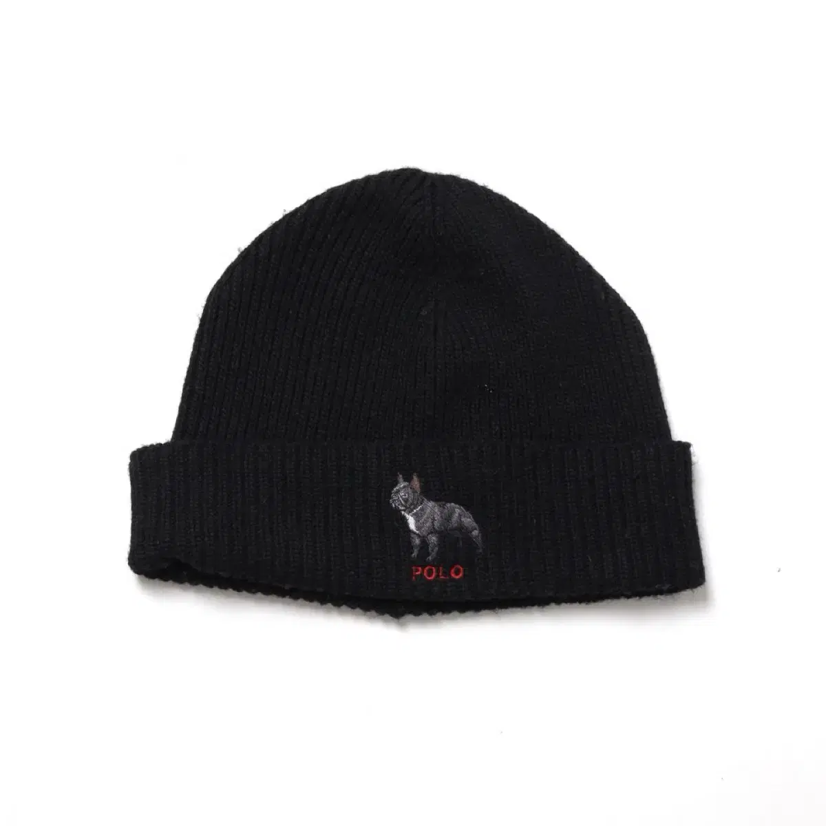 폴로 랄프로렌 Dog Embroidered Knit Beanie